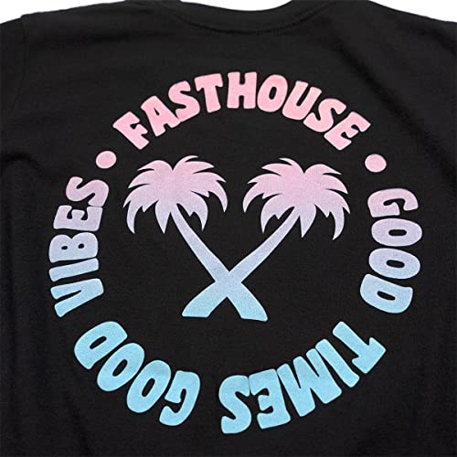 FASTHOUSE Girl's Breezy Short Sleeve Tee, Black3