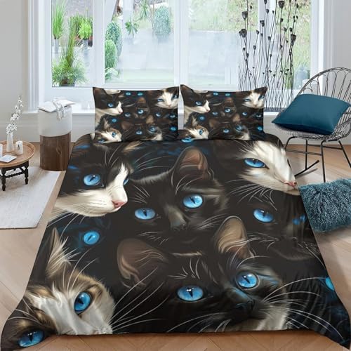 Housse de couette fermeture Éclair invisible microfibre douce