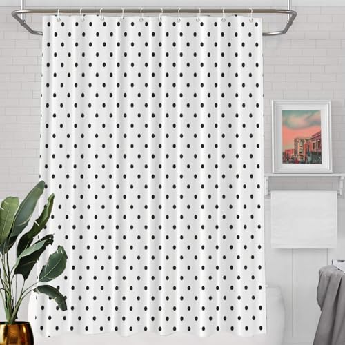 Rideau de douche 183x152 cm Batmerry imperméable pour baignoire et douche