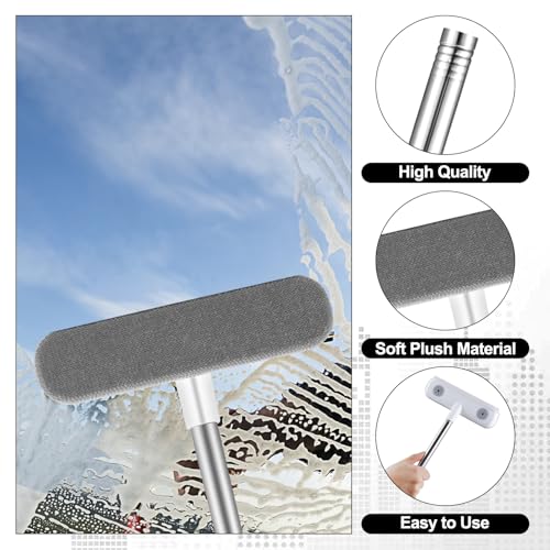 Image of Mesh Screen Cleaner, Cleaning Brush for Window Screen 5 in 1 Window Screen Cleaner, Wet and Dry Dual-Use Window Cleaning Kit, Screen Cleaner Tool Window Track Cleaning Tools Window Seal Cleaner