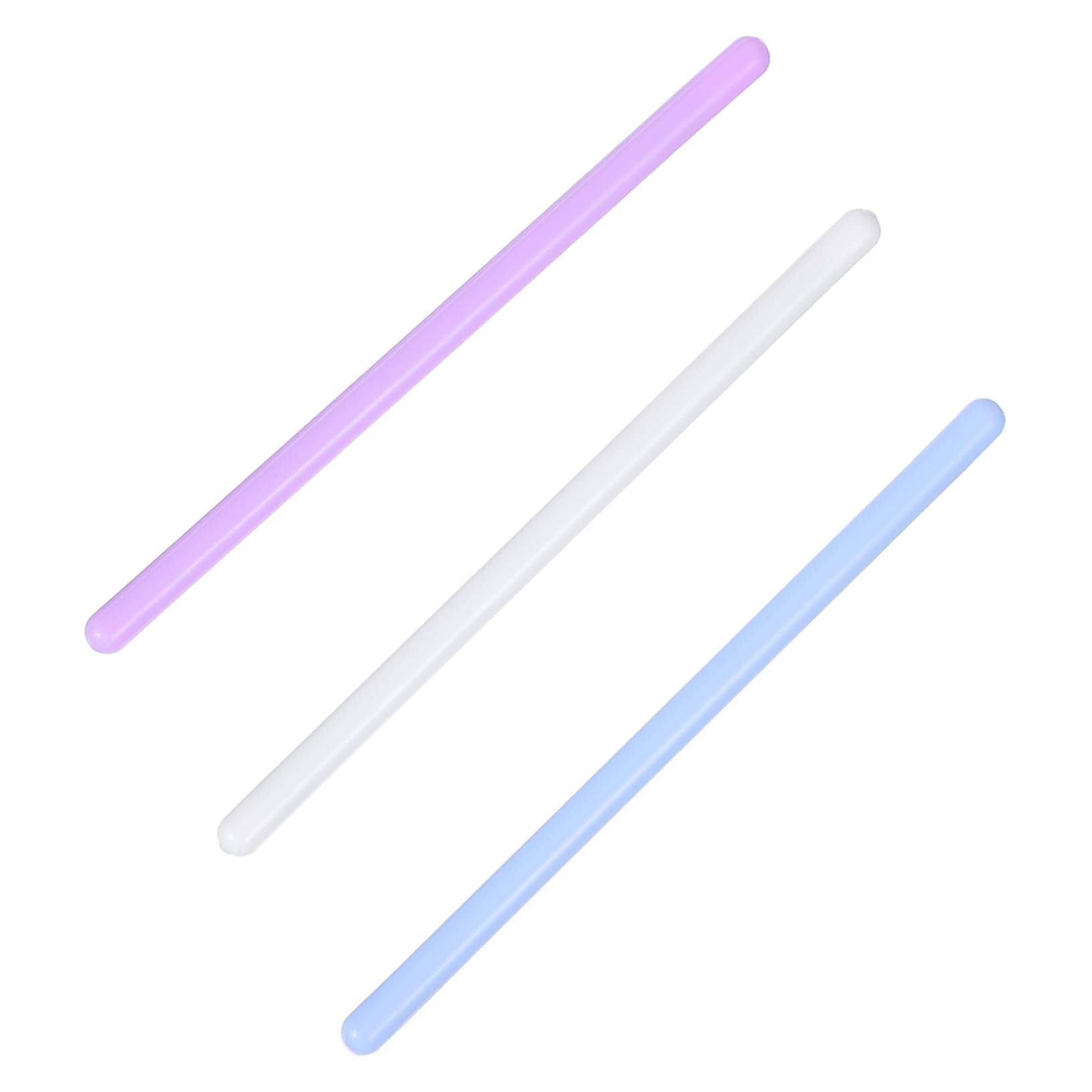 COLLBATH Set of 3 Mud Mask Stirring Sticks Silicone Facial Mask Mixers Compact Easy to Clean Beauty Tools