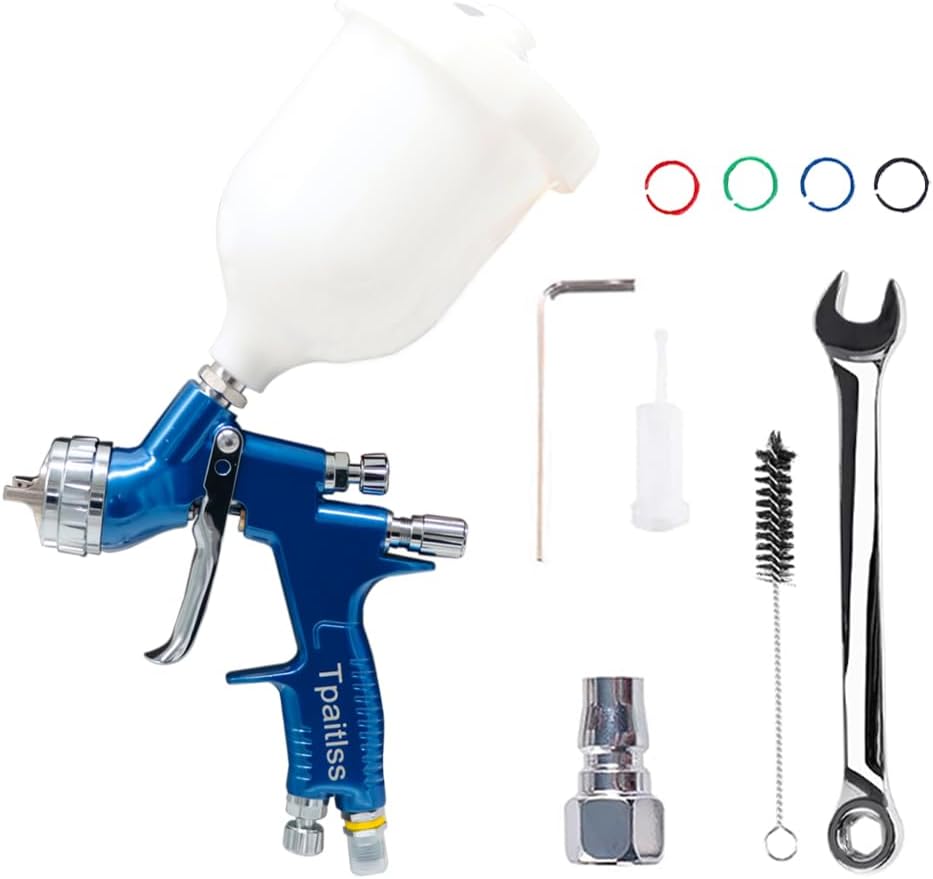 Auto Body Paint Spray Gun Kit Automotive air hvlp Spray Gun Car Paint Gun Gravity