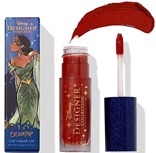 Colourpop PRINCE NAVEEN Lipstick-Disney Designer Collection Lux Liquid Lip Full Size New in Box Limited Edition-Tiana the Princess and the Frog