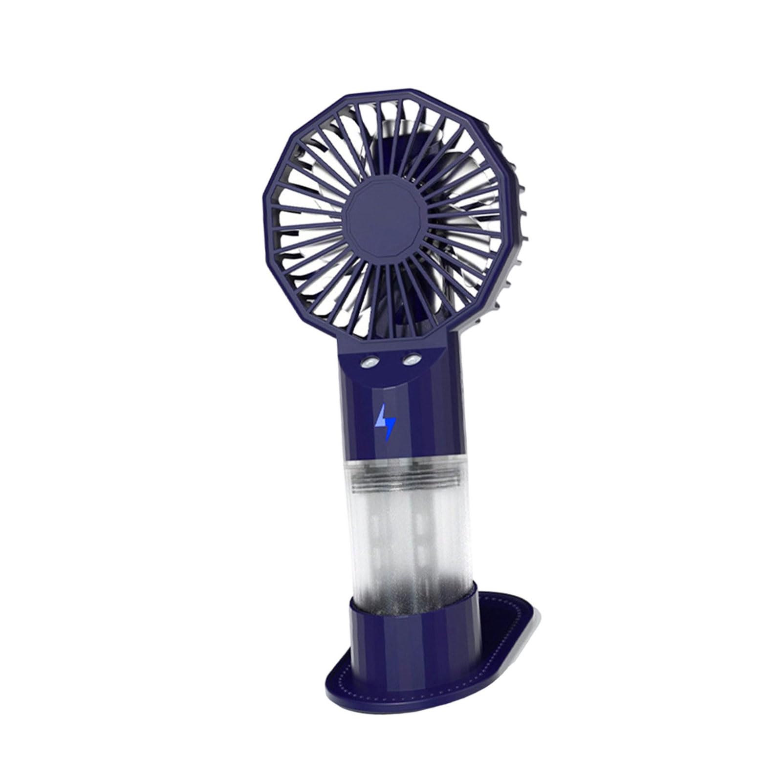 TAZIZI Handhel Cooling Fan 1200mAh Desktop Small Handheld Small Desk Table Suitable for Camping Cooling Device