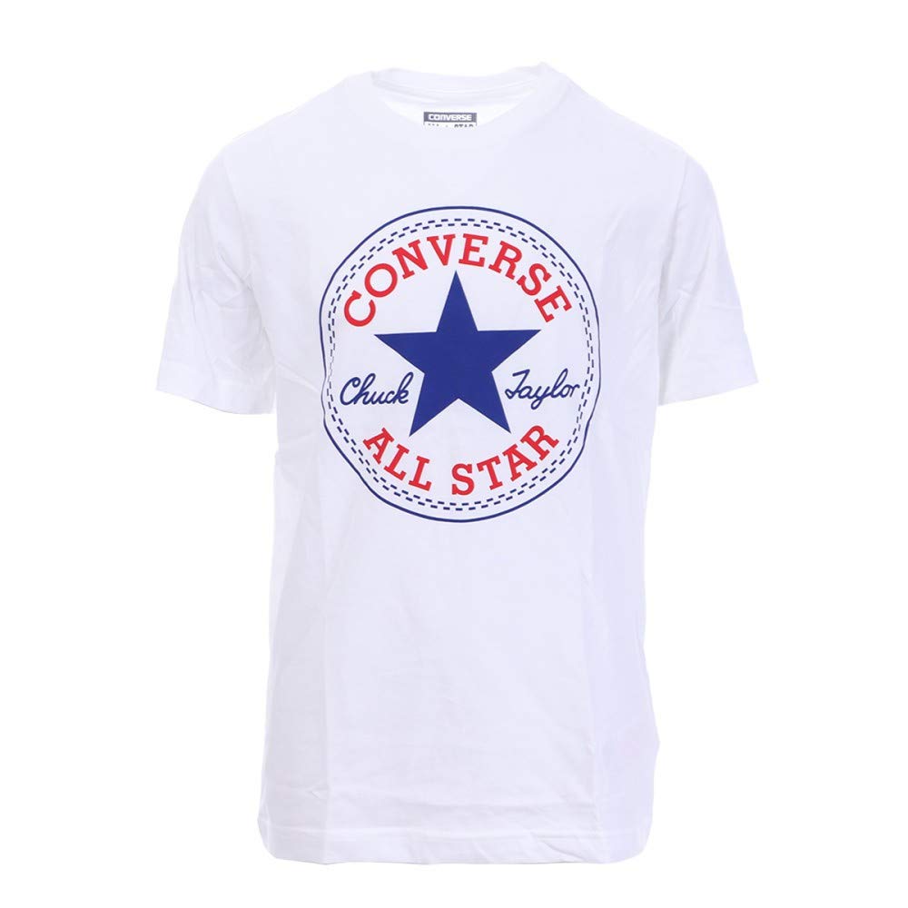 Converse Obsidian /Red Chuck Patch T-Shirt Junior 12-13 Y/152-158cm/31-32"" Chest