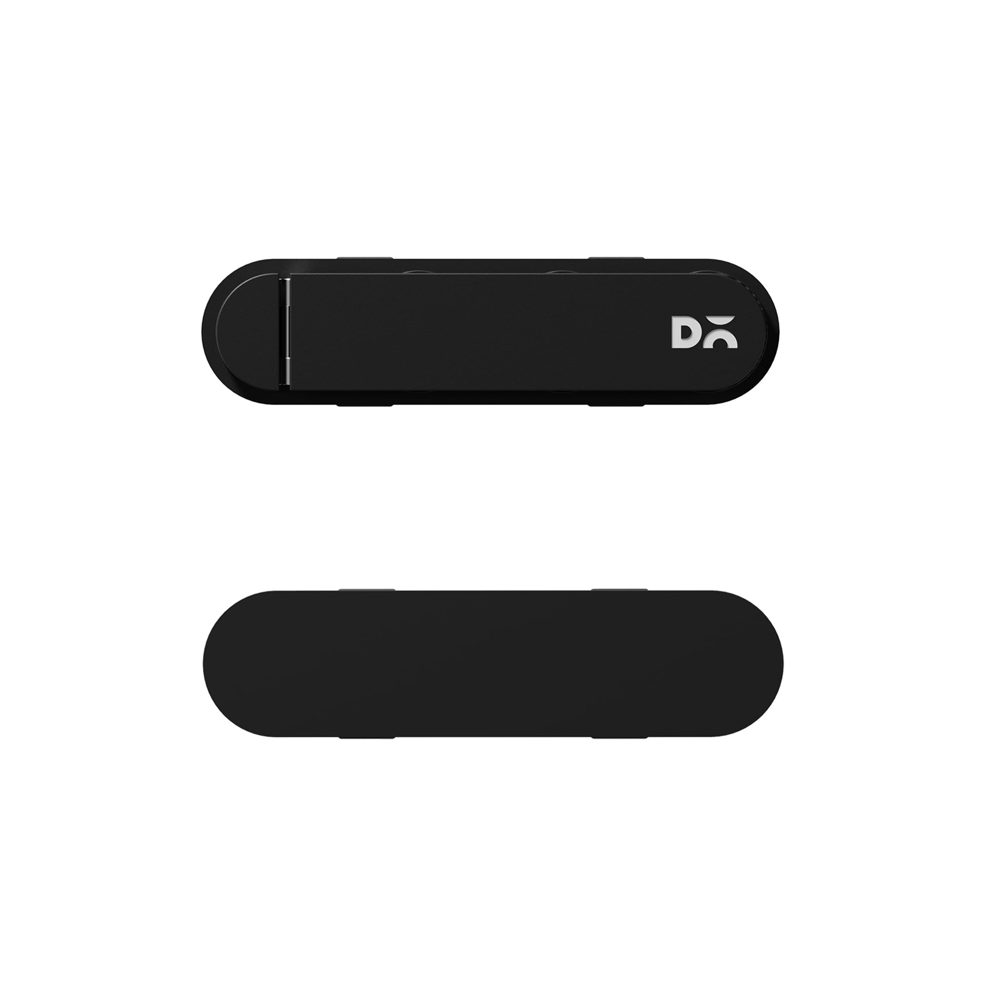 DailyObjects Stack Phone Kickstand/Phone Stand/Mobile Holder, Vertical and Horizontal Stand, Adjustable Angle, Compatible with iPhone - Carbon Black — Amazon image 3
