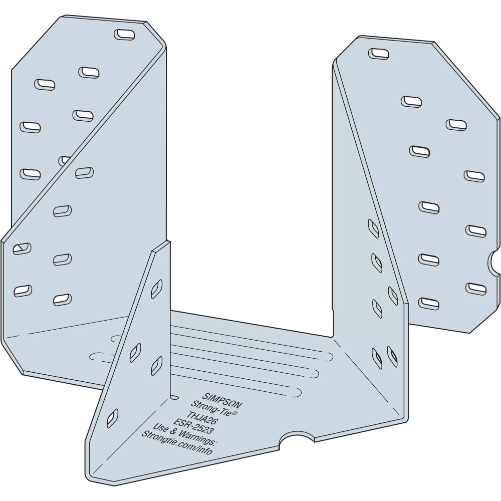 Amazon.com: Simpson Strong-Tie THJA26 THJA Galvanized Truss Hip