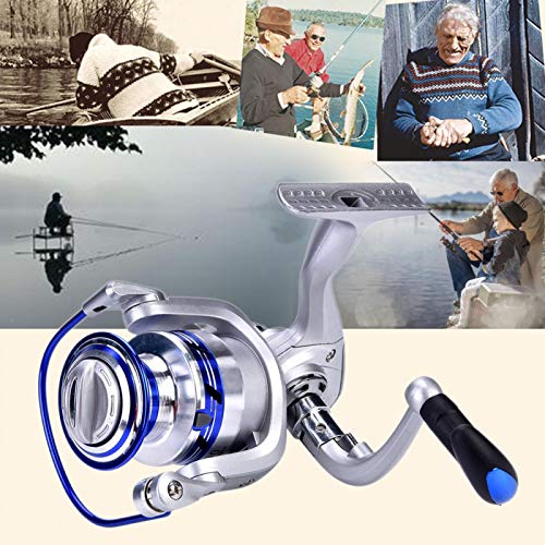 Alomejor Angelrolle Rad Faltbare Salzwasser-Spinnrolle mit Korrosionsschutz 2000 3000 4000 5000 Series – Bild 7