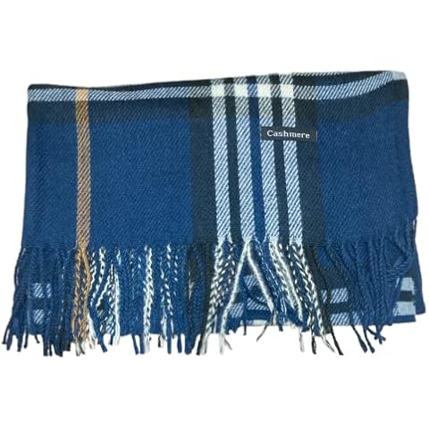 New Women Warm Winter Scarf for Womens Wedding Shawl and Wrap Ladies Lightweight Scarves (WIN02-Navy) Cover
