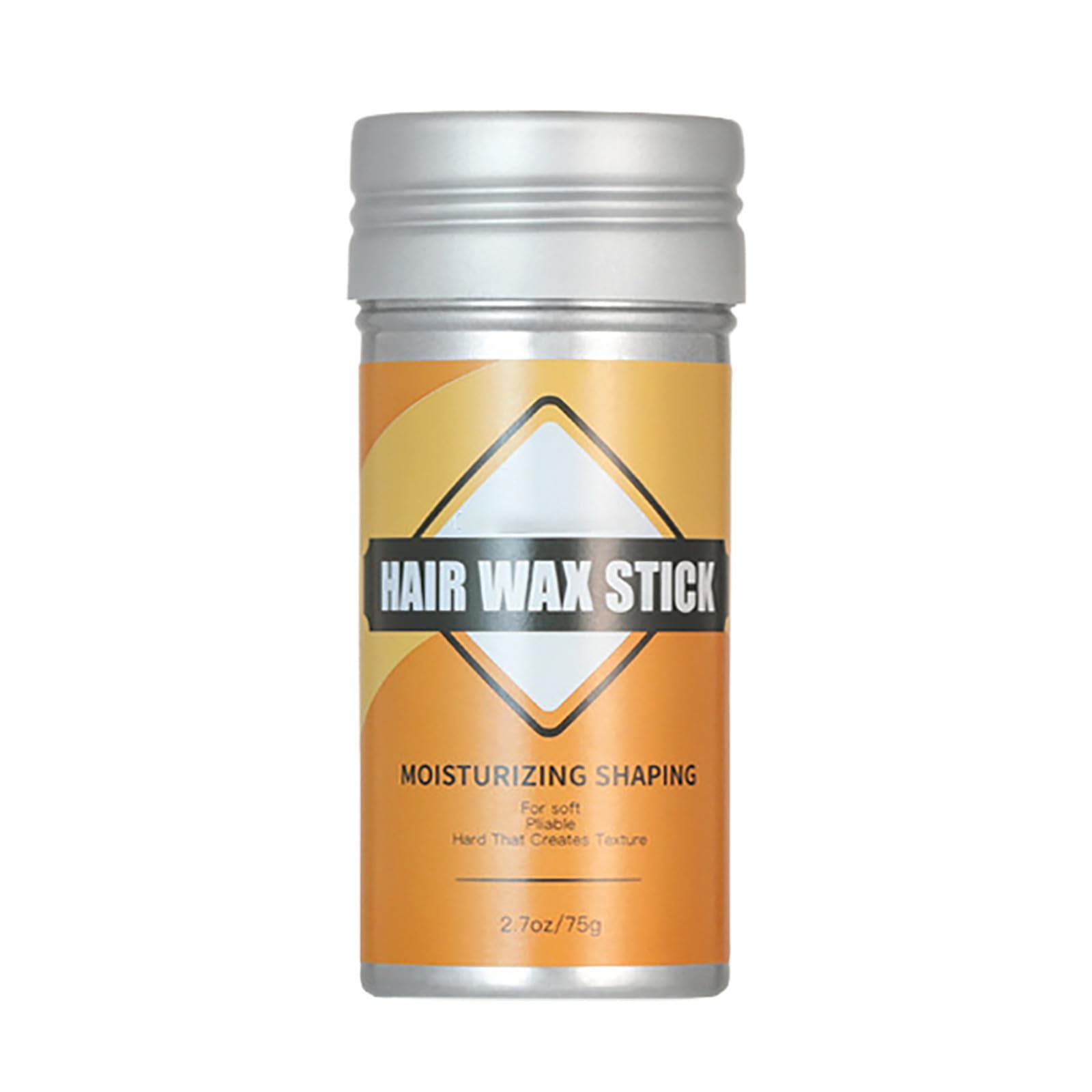 Conditioner Bar Solid Hair Styling Wax Stick 2b Wavy Hair Products (Yellow, 9CMX4CM)