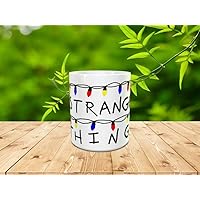 Genérico Taza personalizada para regalo Stranger Lights para