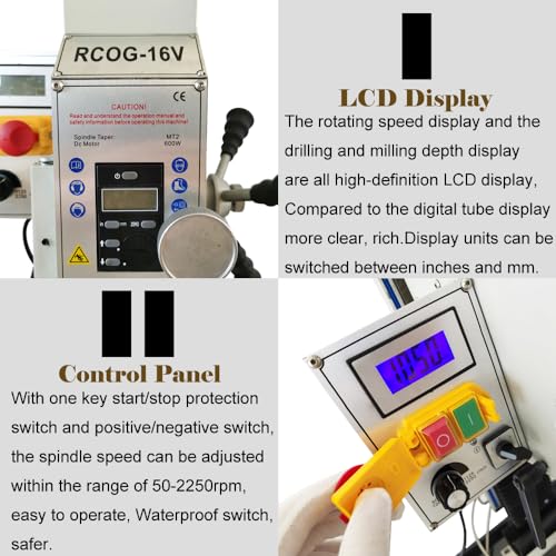 HayWHNKN Mini Mill Drill Machine