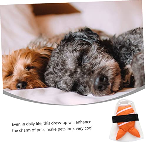 Disfraz Halloween para perro talla L naranja miniatura 6