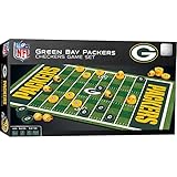 MasterPieces NFL Green Bay Packers Checkers Board Game , 13' x 21'