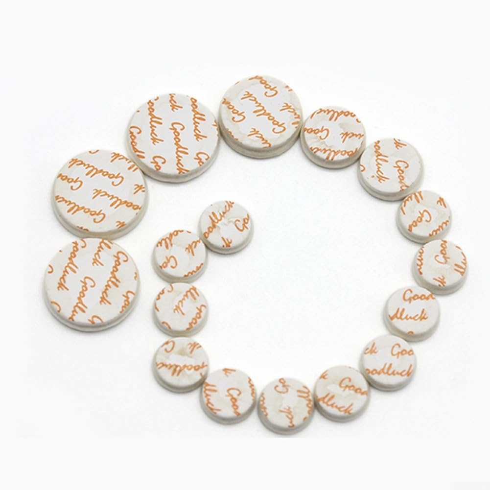 Lot de 17 tampons de rechange pour clarinette si bémol et trous sonores