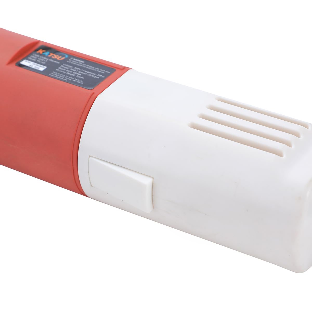 KATSU Taglierina Elettrica per Tessuti, Lama Diametro 65mm e 22mm Spessore di Taglio Massimo, Ideale per Tessile Pelle Taglio Carta, Lama Extra Inclusa 103911