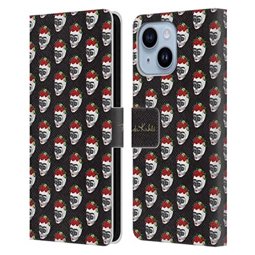 Étui Frida Kahlo pour iPhone 14 Plus : protection portefeuille en cuir chic