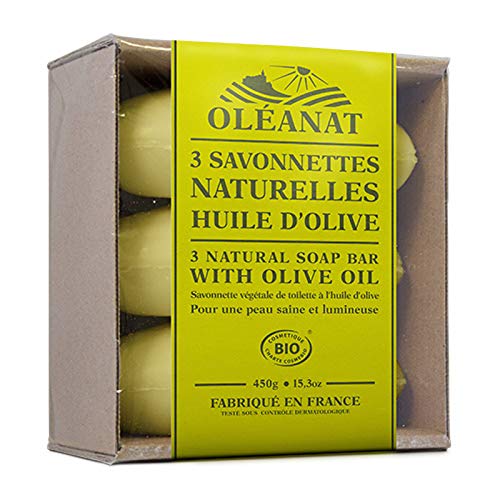 OleanatNatural Olive Oil Soap Bars 3x150g