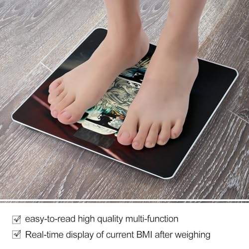 Báscula Digital de Baño Skate con vidrio templado miniatura 5