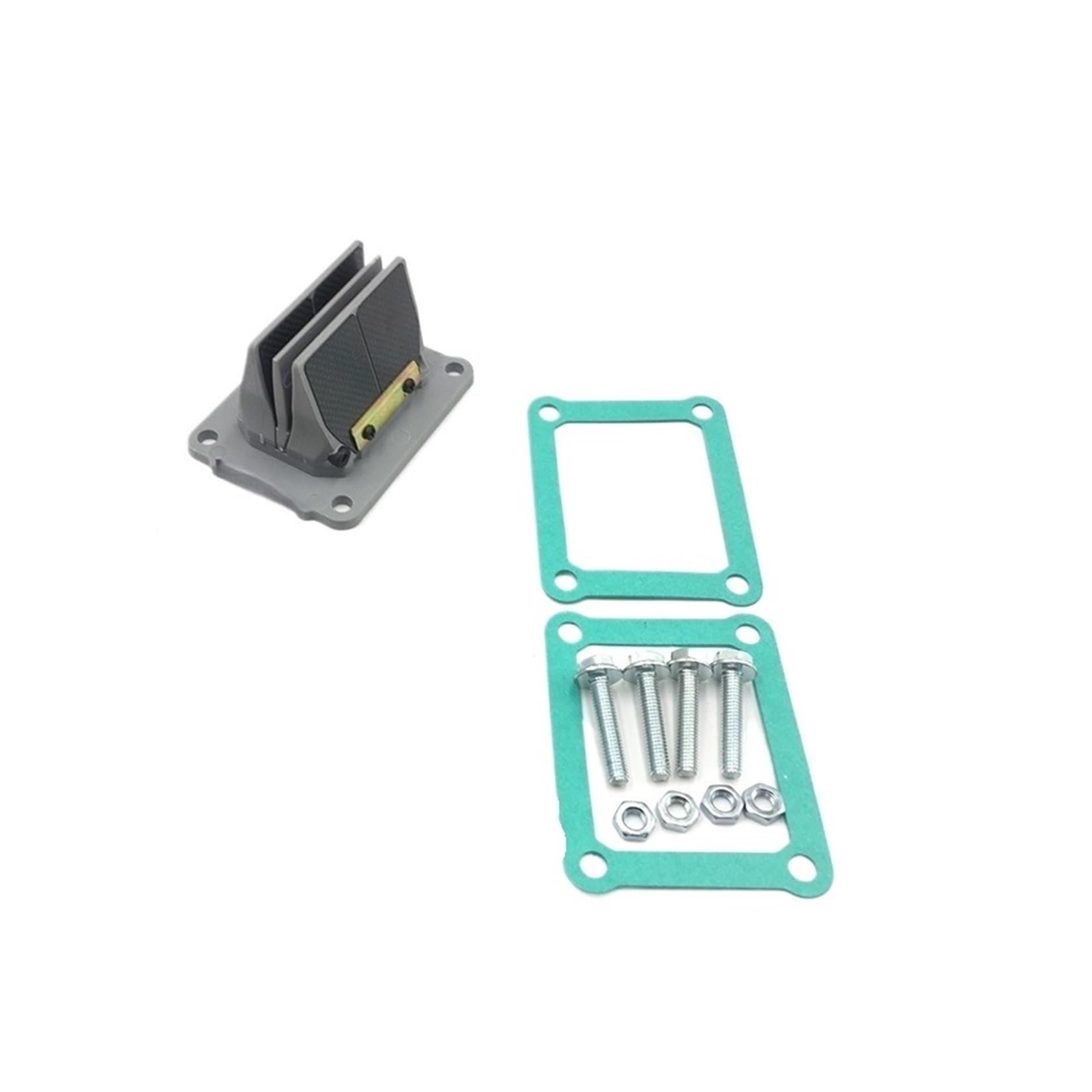 Kit De Valve À Lames En Fiber Carbone Convient pour Honda CR125R NSR125, Plaque D'admission Carburateur CLAPET BOITE POUR