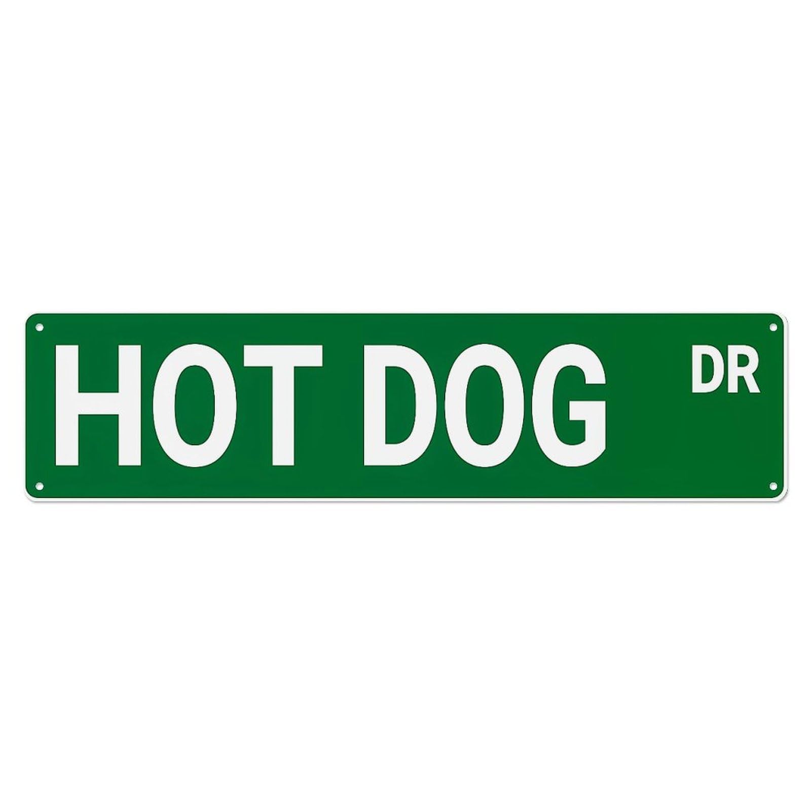 Hot Dog Dr Metal Tin Sign Plaque
