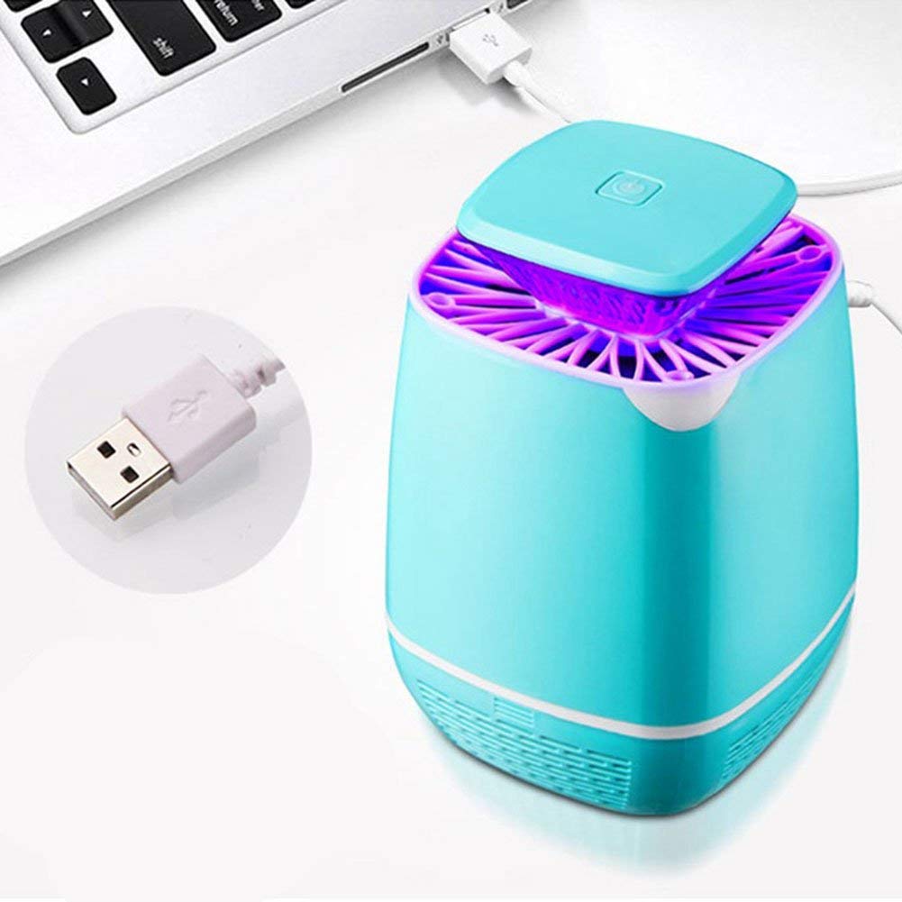 TEmkin Lámpara antimosquitos, la Nueva Trampa para Mosquitos, Repelente de Mosquitos, Tipo Enchufe USB, para el hogar