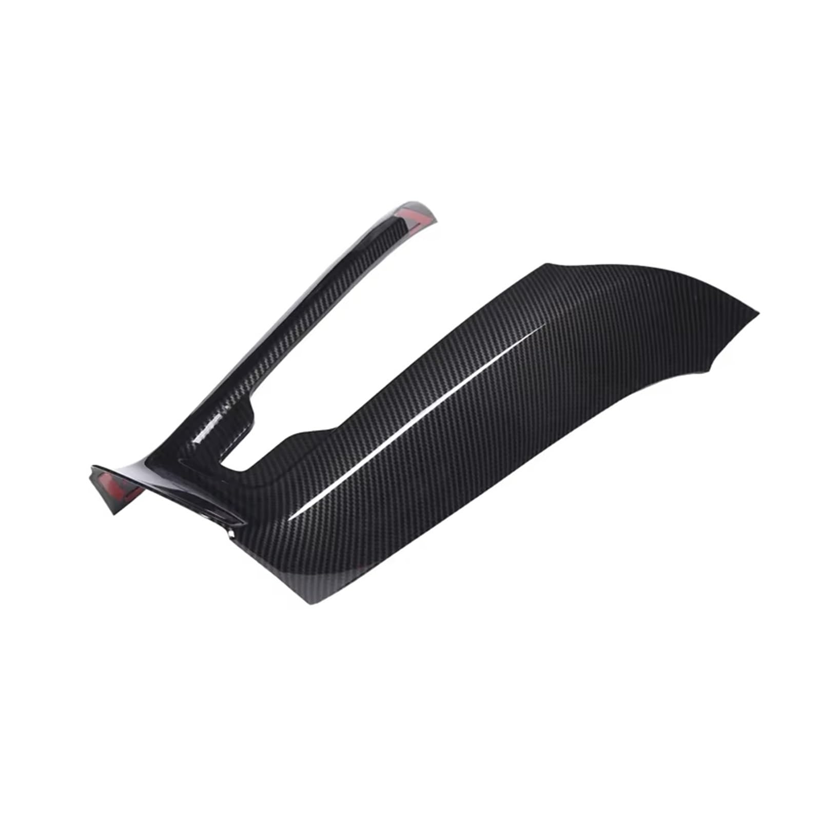 Interior Trim for Chevrolet for Corvette C8 for Stingray Z51 Z06 2020-2023 Car Center Armrest Wireless Charging Cover Trim ABS Carbon Fiber Cover Trim Sticker(Carbon Fiber)