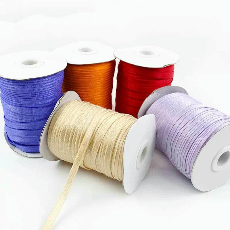 Elastyczna taśma nylonowa, Polyester Sewing Elastic Band Bra Straps Shoes Underwear DIY Multicolor 6-15mm 5-20M(EB217-White 15mm,20Meters)