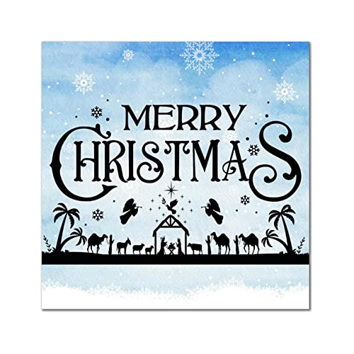 Cadeau de pendaison de crémaillère avec ce panneau en bois Let It Snow