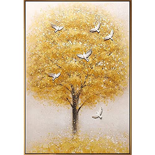Broderie Diamant Complet Arbre d'Argent Cristal Strass de Qualité Toile Grand Format 70x160cm