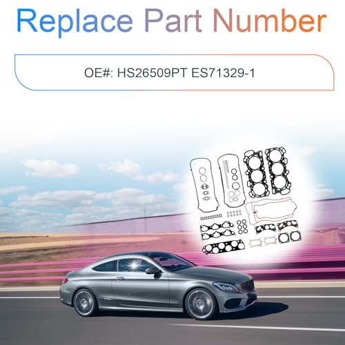 Image of 3.5L Engine Cylinder Head Gaskets Kit Fits for Acura RDX 13-18 / TL 09-14 / TSX 10-14, for Honda Accord Crosstour Odyssey Pilot Ridgeline 08-17 3.5L V6 OE HS26509PT ES71329-1