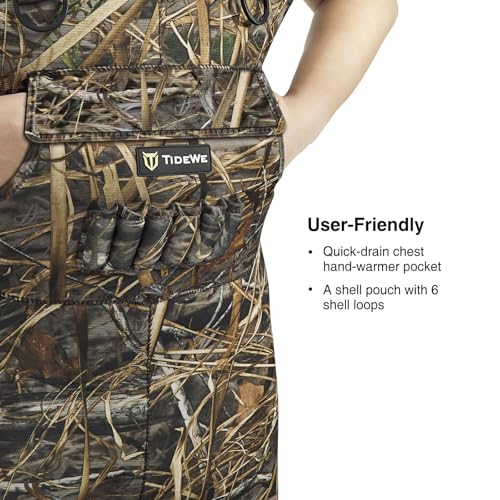 Image of TIDEWE Chest Hunting Waders for Men, Waterproof Neoprene Waders