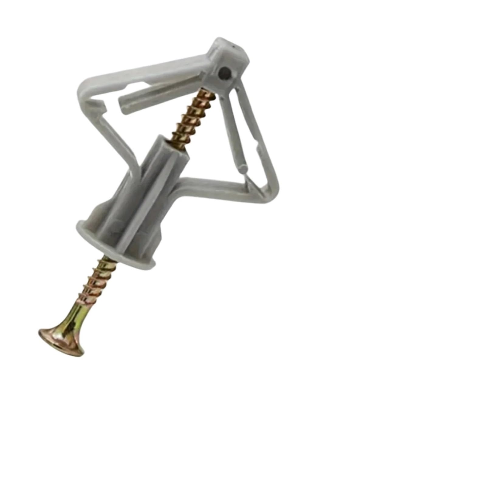 Yangshe One Color M3.5 Hollow Wall Anchors Kit 100 Sets With Screws Expansion Drywall Anchor