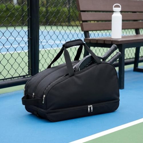Bolsa de tenis ligera y mochila multifuncional para raquetas 6