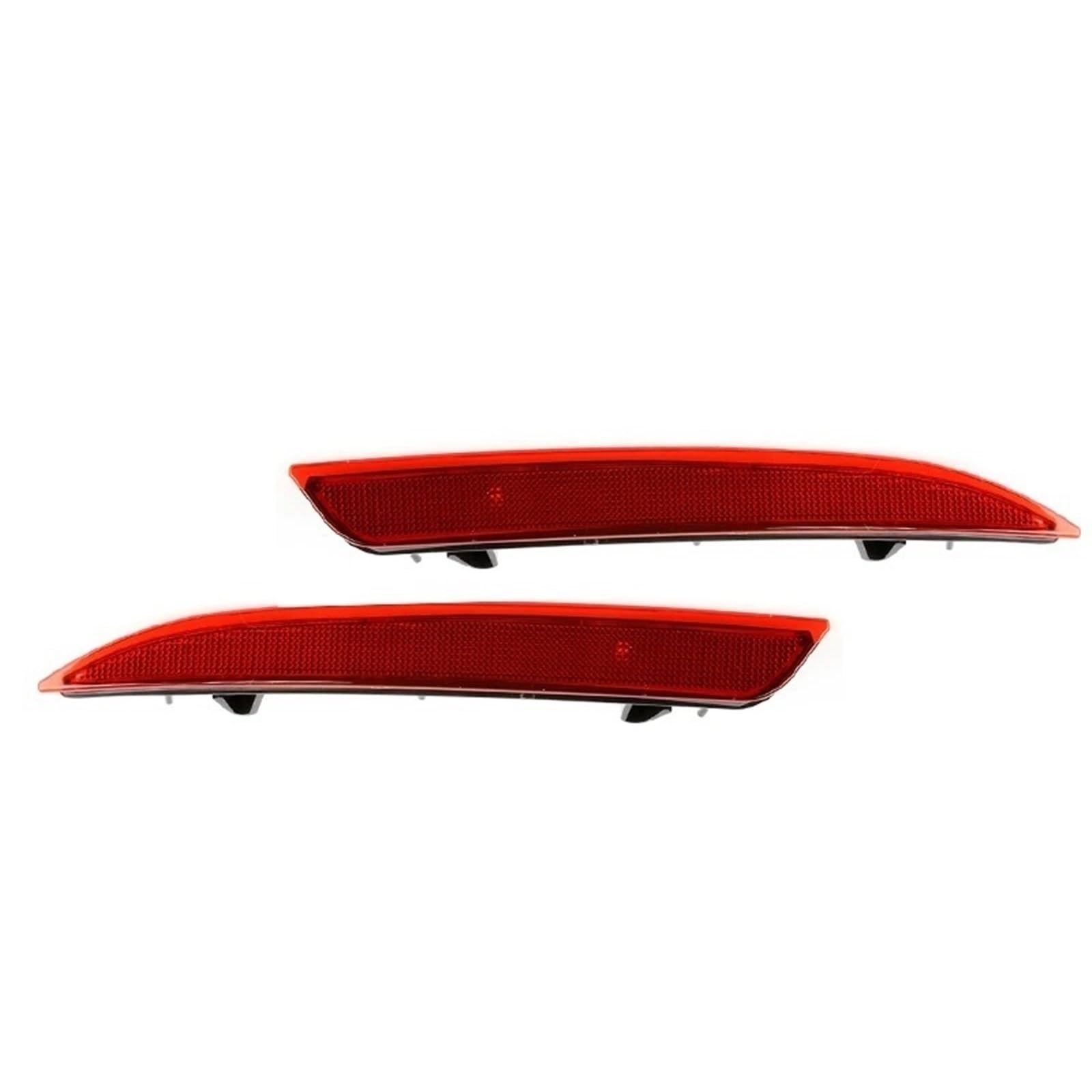 MMLLAOSW Rear Bumper Reflector Compatible With VAUXHALL ASTRA J 2009-2015 ABS Back Left & Right Rear Reflector Signals (No Bulb) 13262017