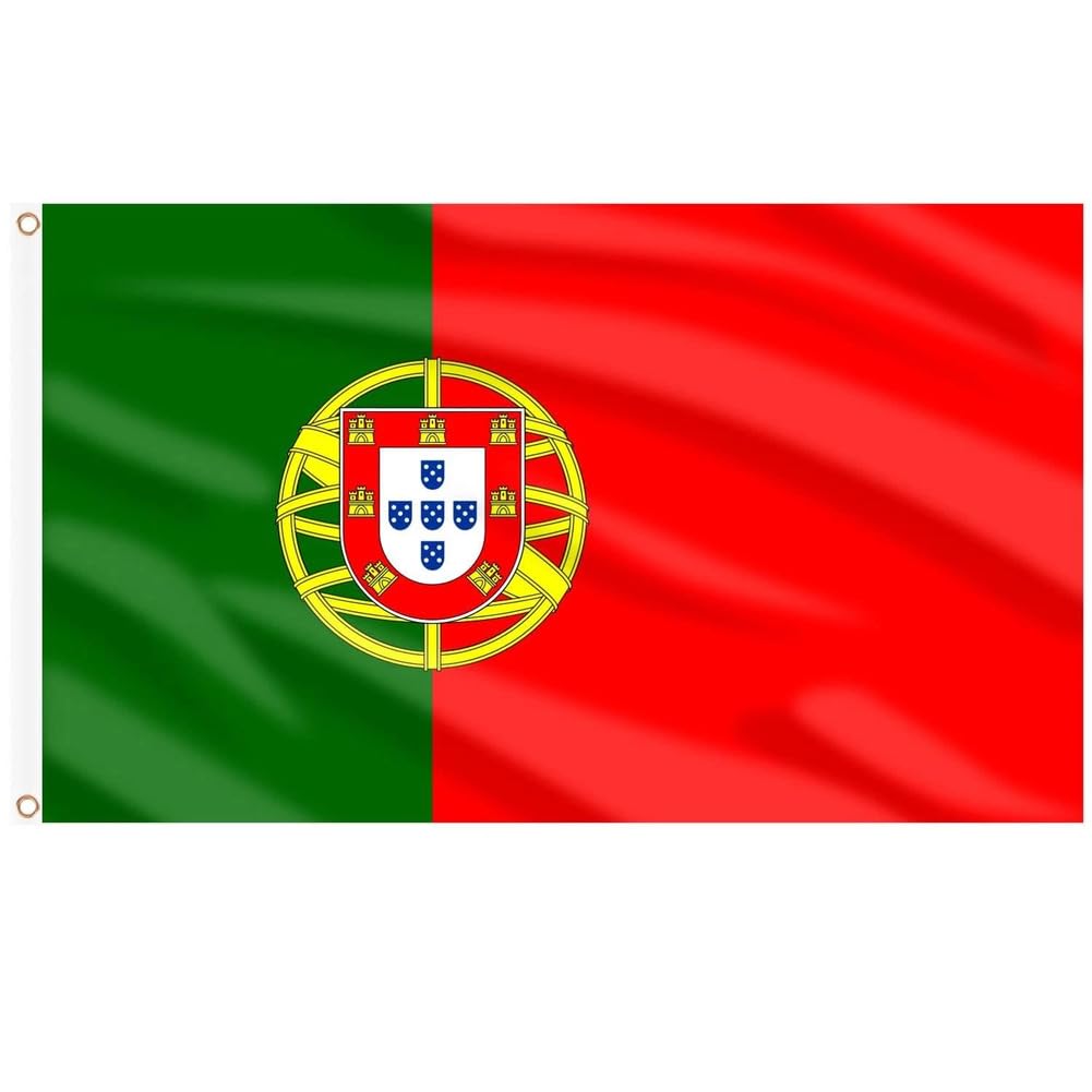 World Cup 2026 Flag - Official National Flag 5ft X 3ft Large Double Sided With Brass Eyelets USA Canada Mexico (Portugal) — image 1