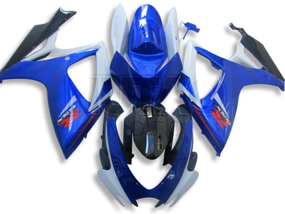 Amazon.co.jp: ブルー ブラックーフェアリング、GSX-R750 GSX-R600 K6
