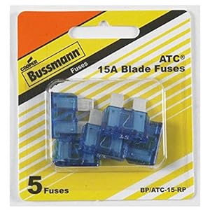 Bussmann ATC 15A Flachstecksicherungen 5er-Pack