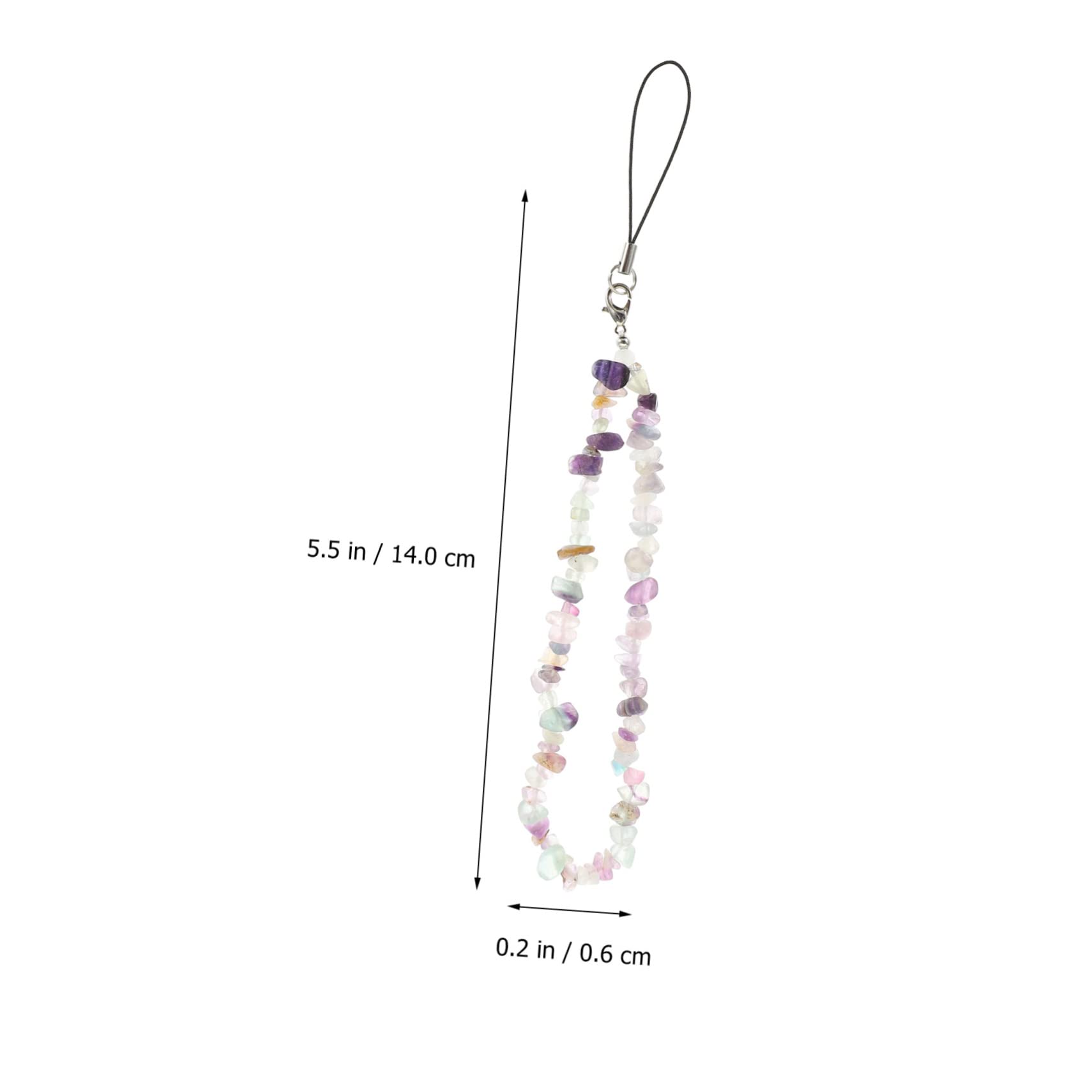 jojofuny 6 Pcs Catena Del Telefono Mobile Pendente Telefono Appeso Corda Catene Di Perline Del Telefono Cordino Del Telefono Alimentazione Del Telefono Da Polso Anti-Skid Cordino Del