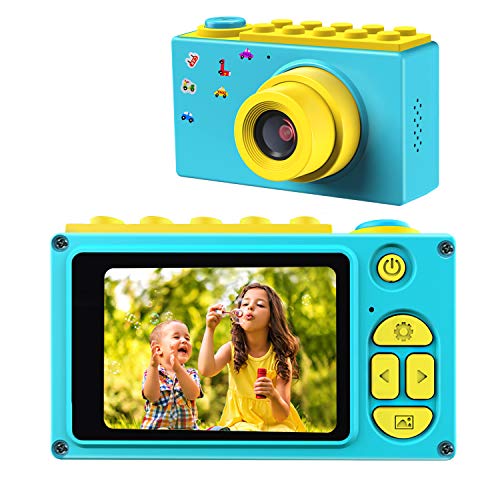 BlueFire Kids Digital Camera, Mini 2 Inch Screen Children's Camera, 8MP HD Child