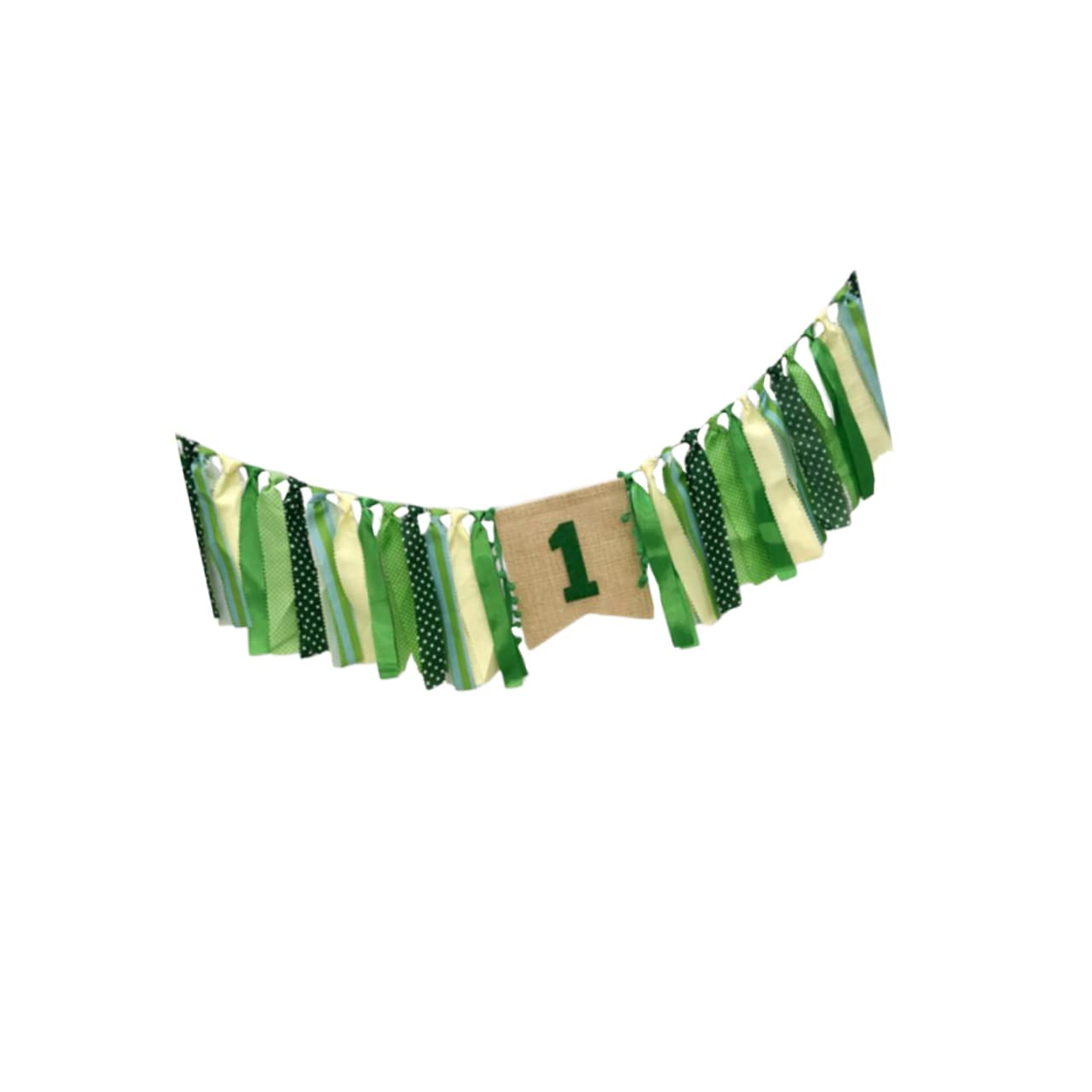 MAGICLULU 3 Set Striscione Decorativo Banner Per Il Primo Compleanno Del Bambino Seggioloni Bandiera Della Sedia Da Pranzo Bandiera Decorativa Ornamento Di Festa Arredamento Retrò