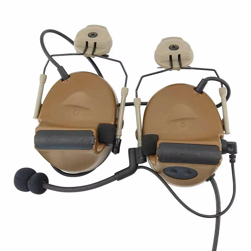 Bifrost Gear MTEK/MLOK/HHV Helmet Rail Adapter for Comtac Headset (Black)