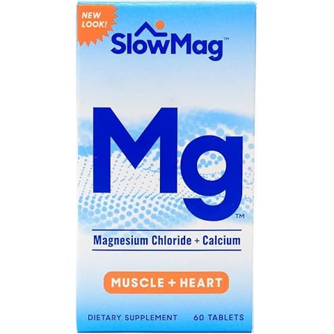 Slow-Mag Slow-Mag Magnesium Chloride With Calcium, 60 tabs Pack of 4 Cover