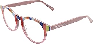Gafas de Ver para Hombre y Mujer - Colección Round - Fabricada en Acetato - Lentes Sin Graduación - 140x50 mm
