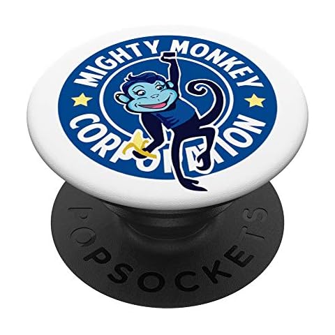 Mighty Monkey: Logo Pop Socket Cover