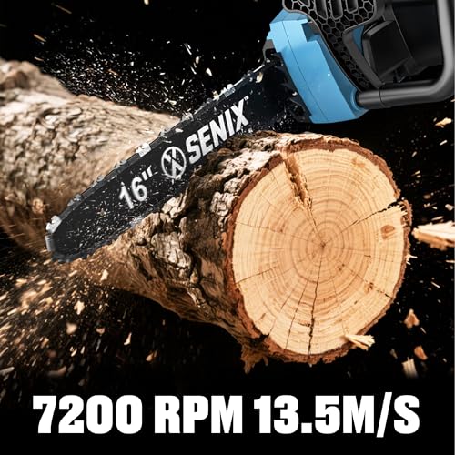 SENIX 12-Amp 16-Inch Corded Chainsaw