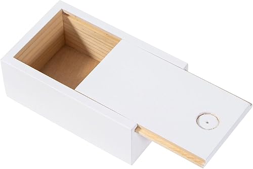 Caja de almacenamiento de madera con tapa deslizante, caja de recuerdo de 5.9 x 3.7 x 2.2 pulgadas, pequeñas cajas de madera viscoelástica rústica, Caja de almacenamiento de madera con tapa deslizante, caja de recuerdo de 5.9 x 3.7 x 2.2 pulgadas, pequeñas cajas de madera viscoelástica rústica,