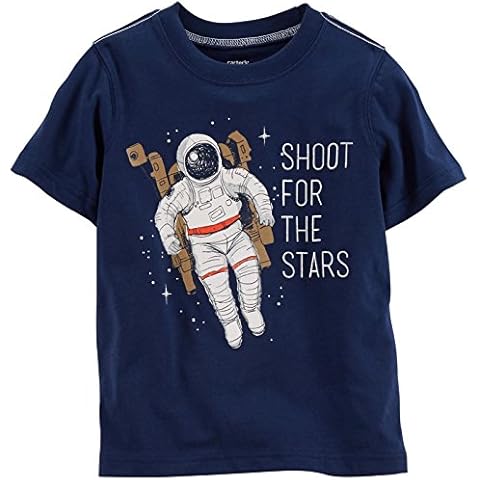 Carter's Baby Boys' Graphic Tee - Shoot 4 The Stars Cover