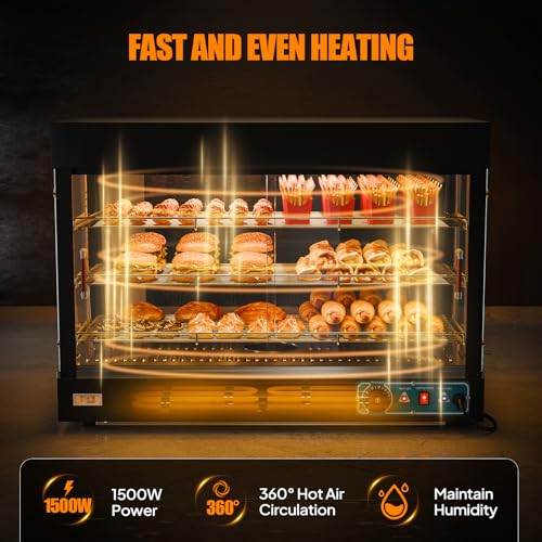 Commercial Food Warming Display Cabinet
