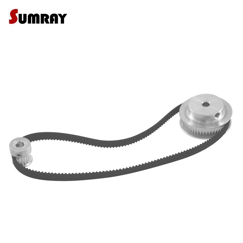 SUMRAY 2GT Timing Pulley Belt Kit GT2 16T 60T Pulley Wheel Engraving Machine AccessoriesBelt